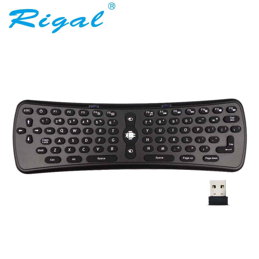 

Rigal T6 Fly Air Mouse 2.4G Wireless Android WiFi Projector Remote Control 6 Axis for PC Android TV Box DLP Android Projector