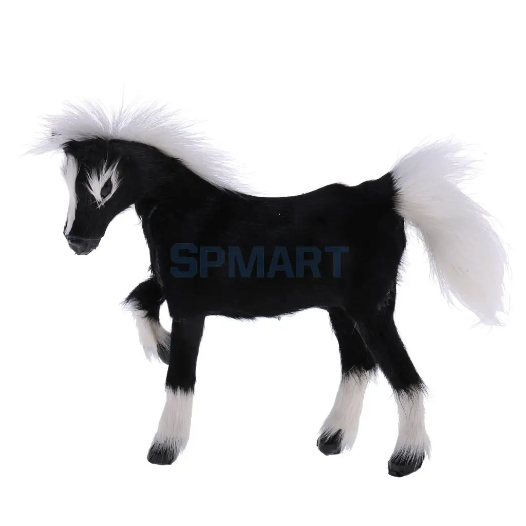 Realistic Farm Yard Zoo Horse Animal Model Figurines Children Toy Playset Gift Home Decoration Horse Model