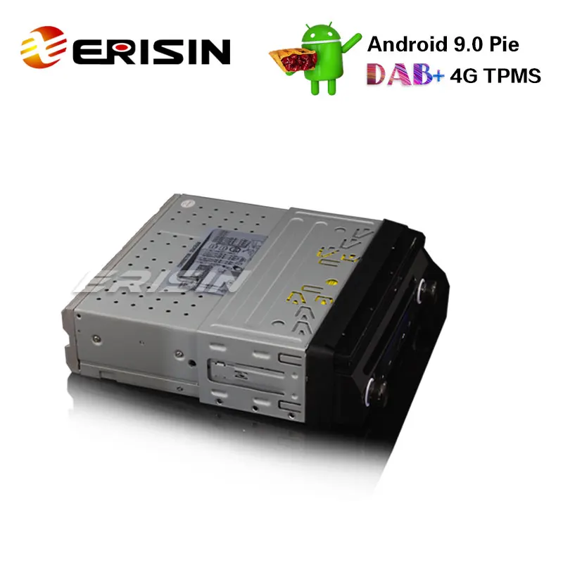 Erisin ES7808U " Универсальный 1 Din съемная DAB+ Android 8,0 Стерео DVD gps Wi-Fi система контроля давления в шинах DVR DTV BT OBD2 4G