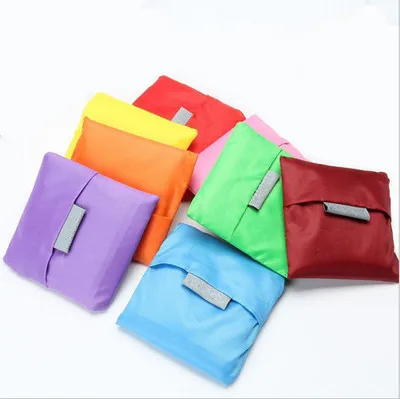 Wholesale 1000pcs Manufacturer Recycled 190T Polyester Foldable Shopping Bag customized eco promotional shopping tote with logo
