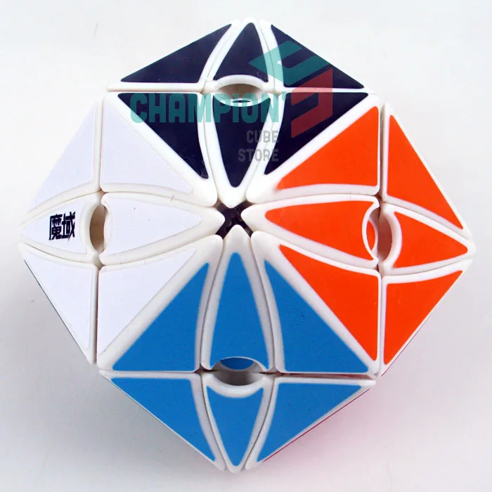 MoYuDevil s Eyes V2 Magic Cube Puzzle White And Black Intelligence Educational Toy Twist Toy for