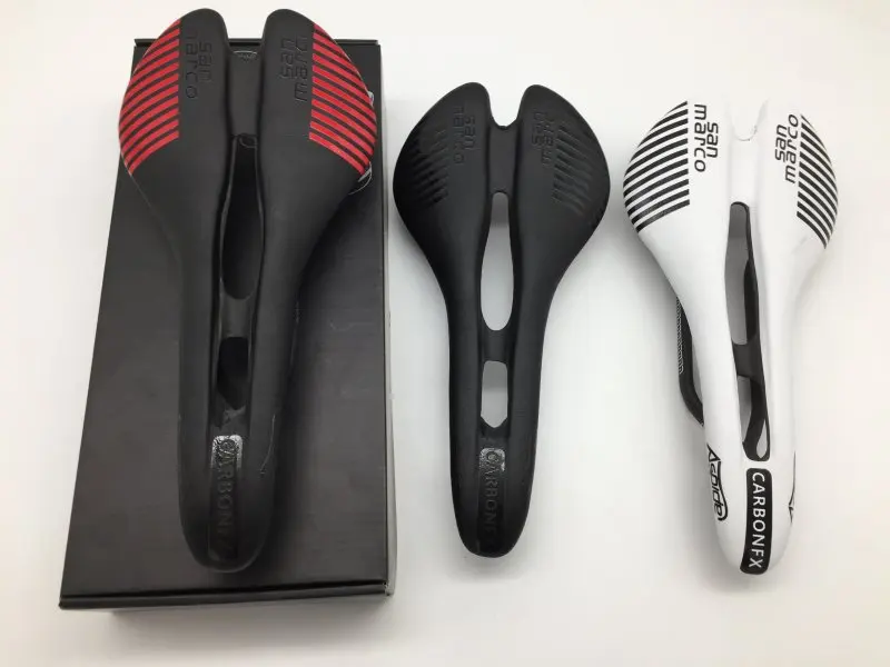 preço Cadeira de San Marco aspide Bicicleta Selas Leve Fibra de Carbono Road Bike MTB Assento Almofada DO ASSENTO Da Bicicleta de couro cor Pista