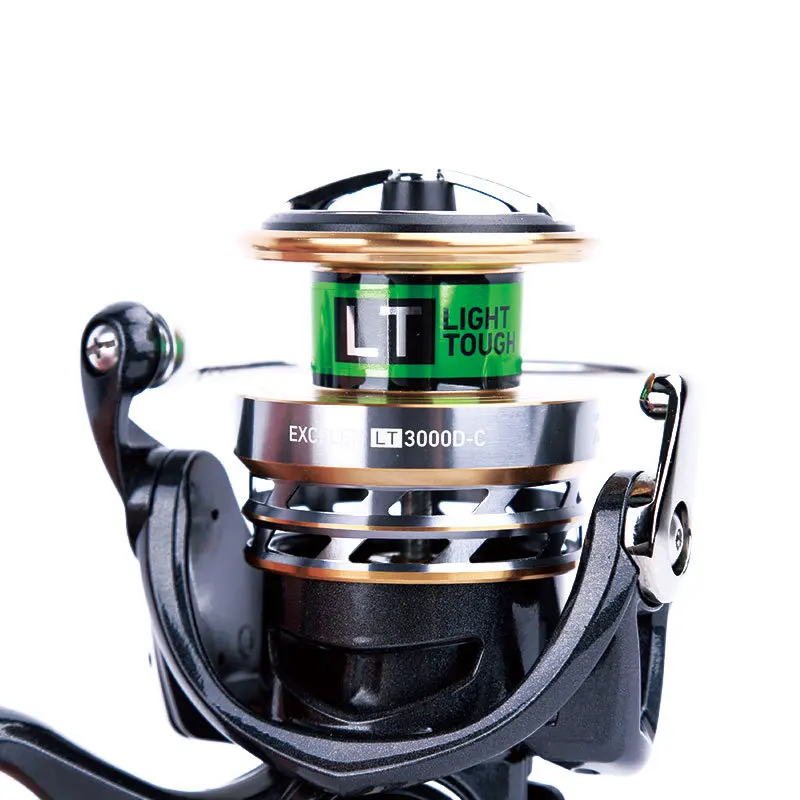 DAIWA exceler LT 1000/2000/2500/3000/4000/5000/6000 серии высокой и низкой скорости Катушка для удочки