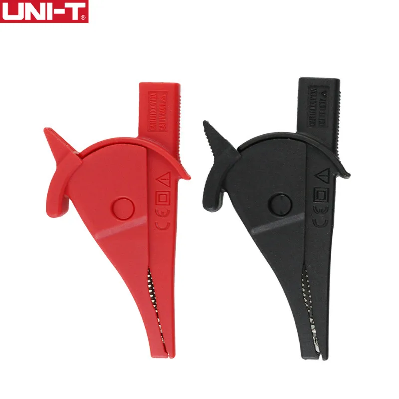 

UNI-T UT-C02A Alligator Clip Banana Tnterface Straight Plug for most Test Multimeters Testers Accessories
