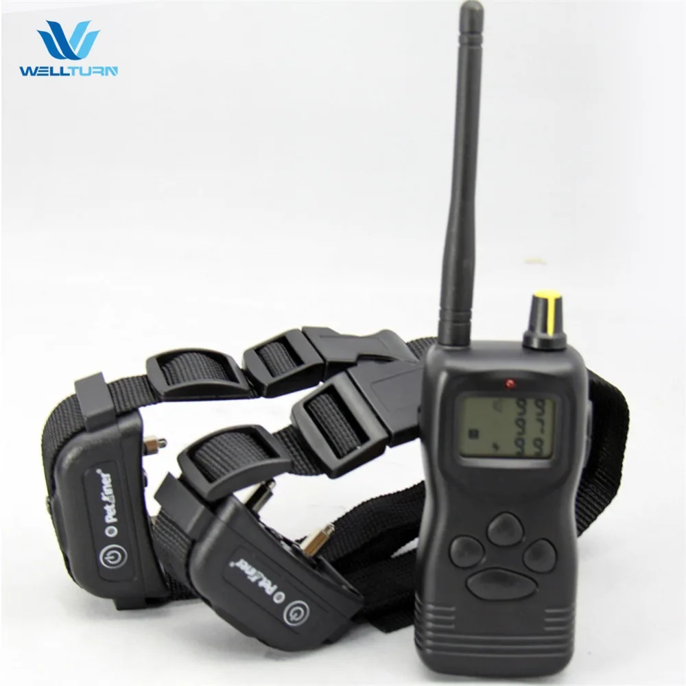Free Shipping For 2 Dogs 1000M Remote Pet Dog Training Collar with LCD Display Best Electronic for | Дом и сад
