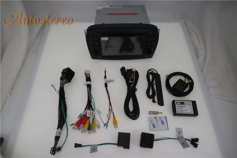 Cheap Car CD DVD player Auto radio Android 9.0 Car GPS Navigation Headunit For Mercedes Benz SL R230 SL500 2001-2007 multimedia Satnav 13