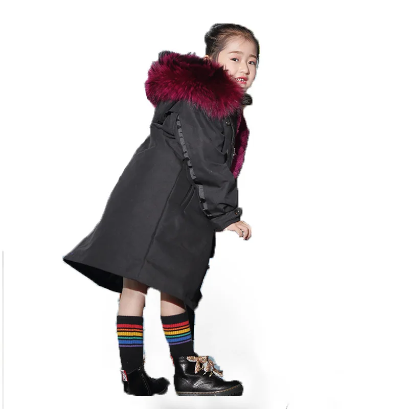 

JKP 2018 Rex Rabbit Fur coats Children's Fur Jacket Women Girls' Party Overcome New Baby Kids Coats fashion Outerwear CT-74