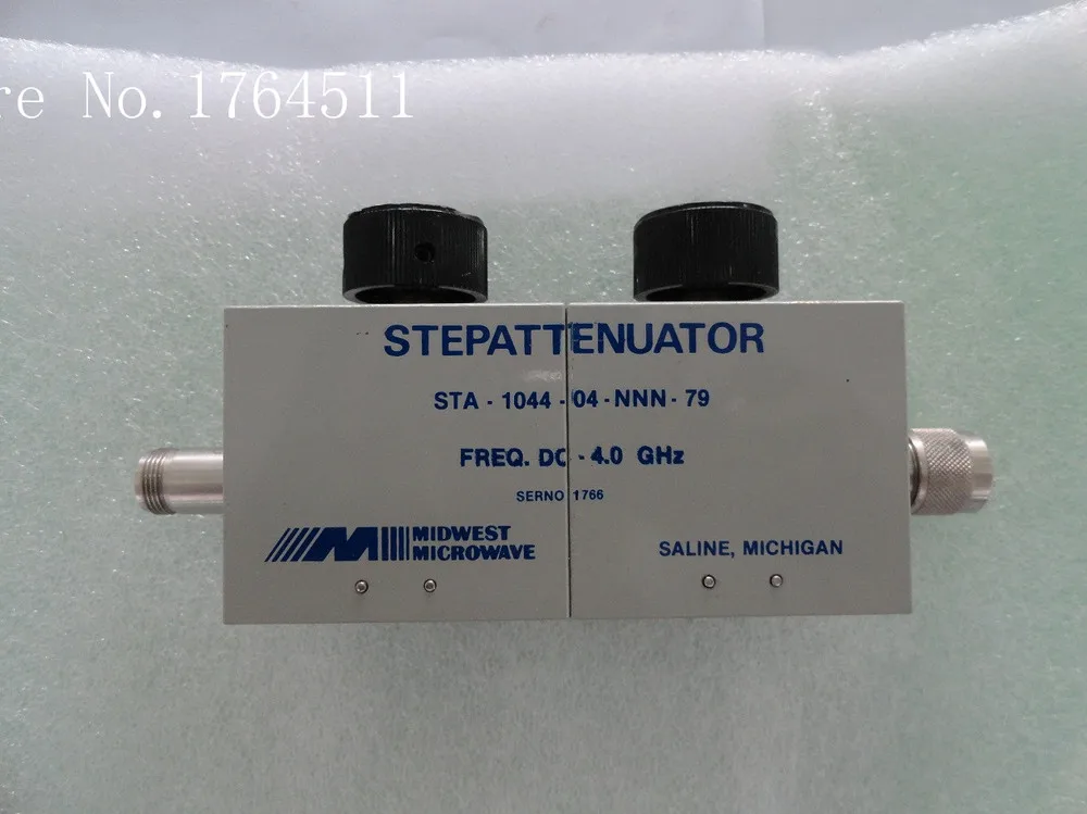 

[BELLA] Hand adjustable step attenuator MIDWEST STA-1044-04-NNN-79 69dB DC-4GHz