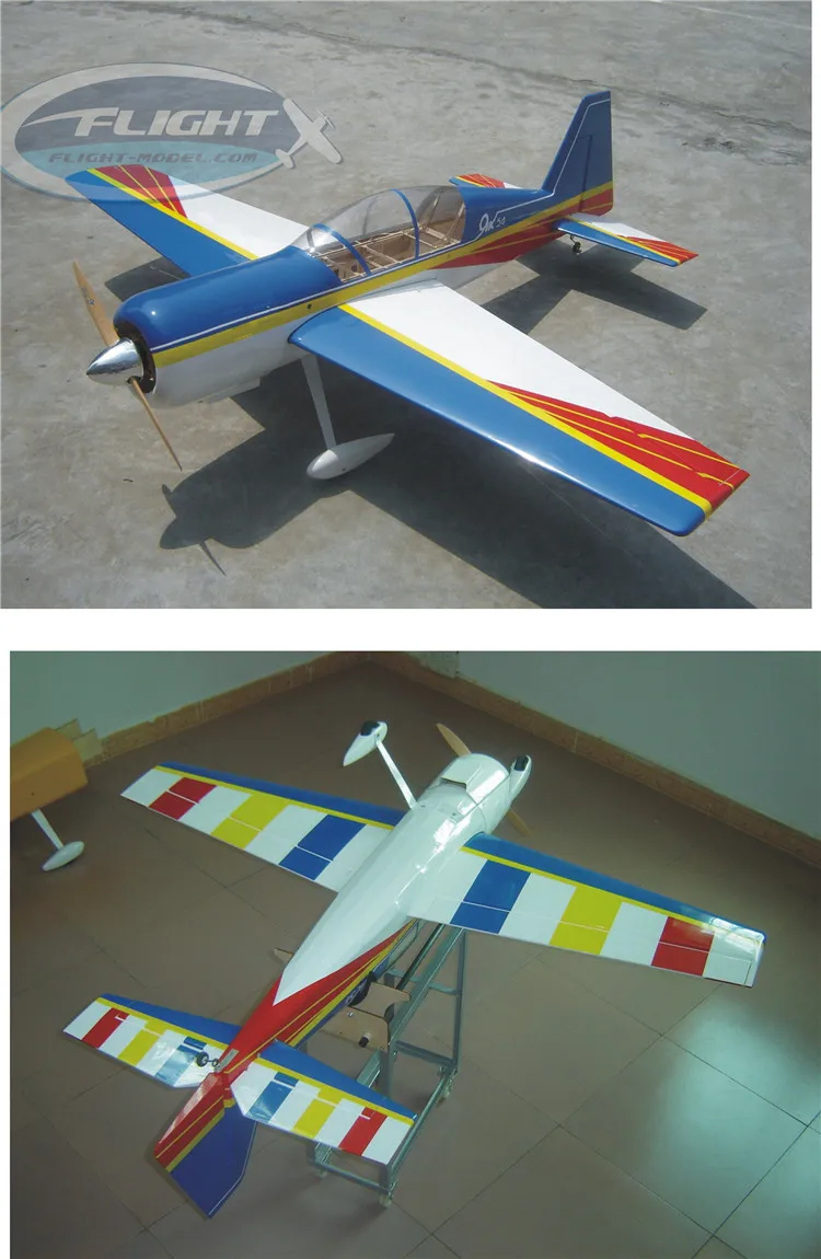 Специальное предложение HAIKONG A014C Электрический самолет 55 &quotYAK54 40E деревянный с