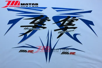 

YY-DS-SI-013BE Motorcycle Whole Vehicle 3M Decals Stickers Blue Color for Suzuki GSXR1300 Hayabusa 2008-2012