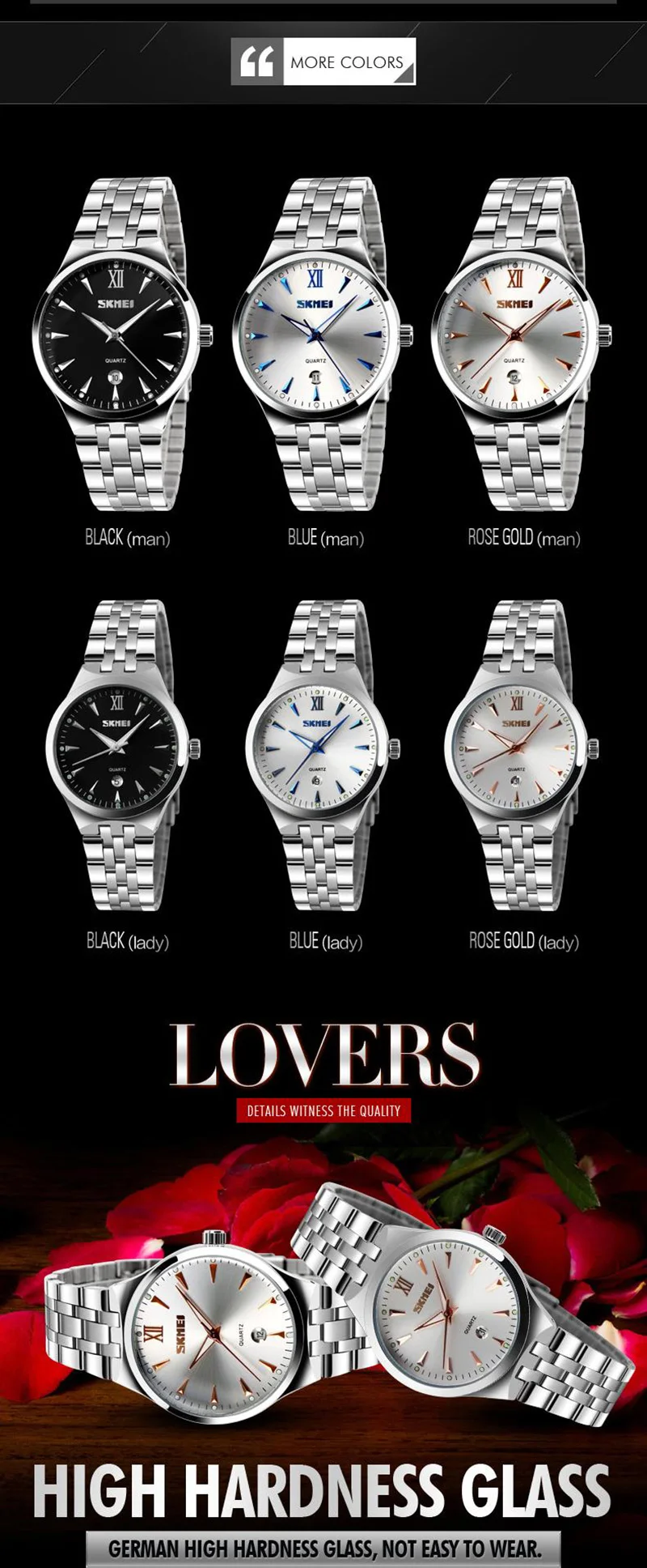 superior luxo feminino relógios de pulso à