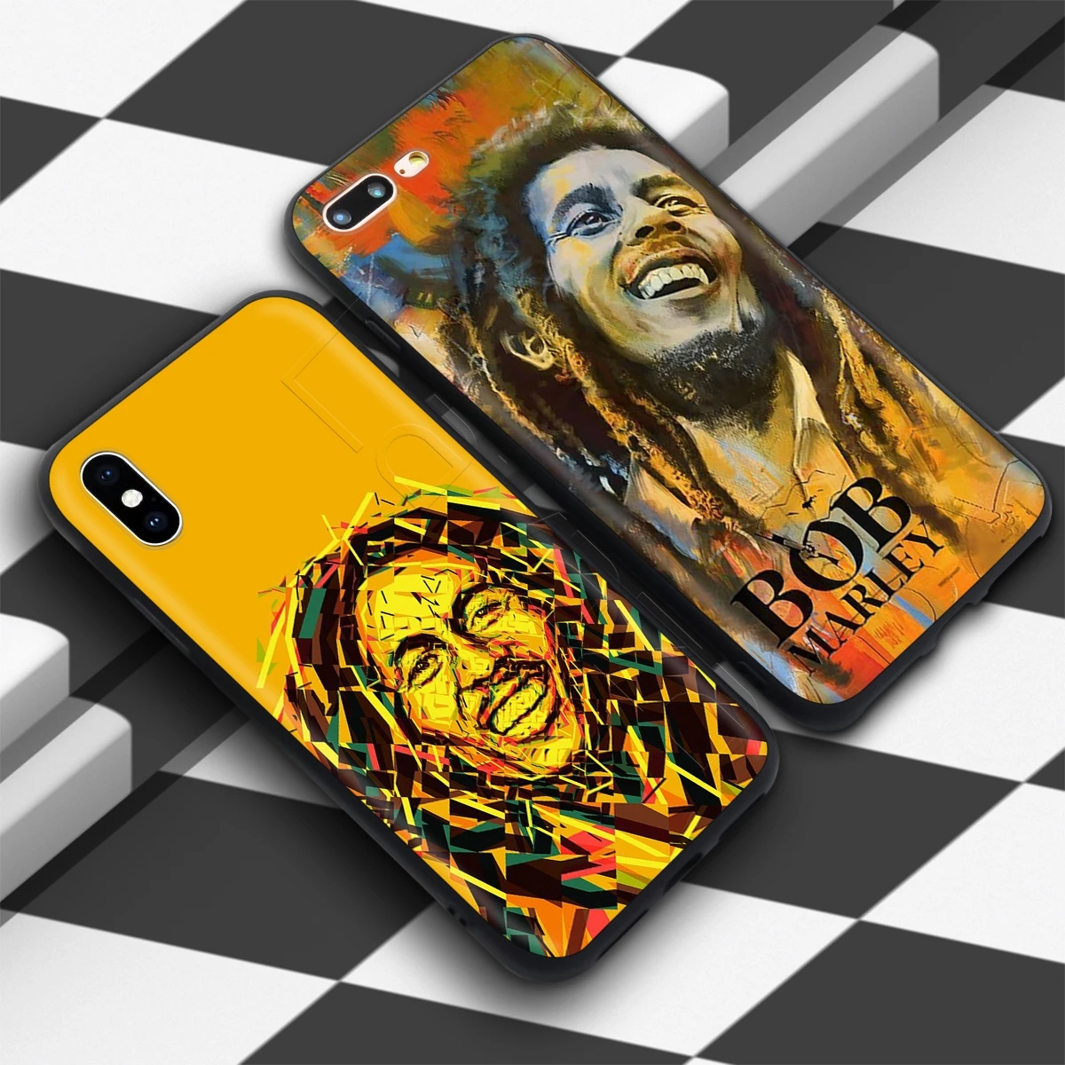 Чехол Lavaza Bob Marley для iPhone 12 mini 11 Pro XS Max XR X 8 7 6 6S Plus 5 5s se|Бамперы| |