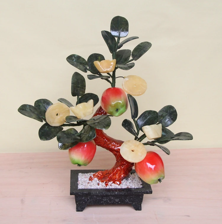 

Jade Apple shook Qian Shu living room of jade ornaments Home Furnishing decorations crafts creative gifts gifts