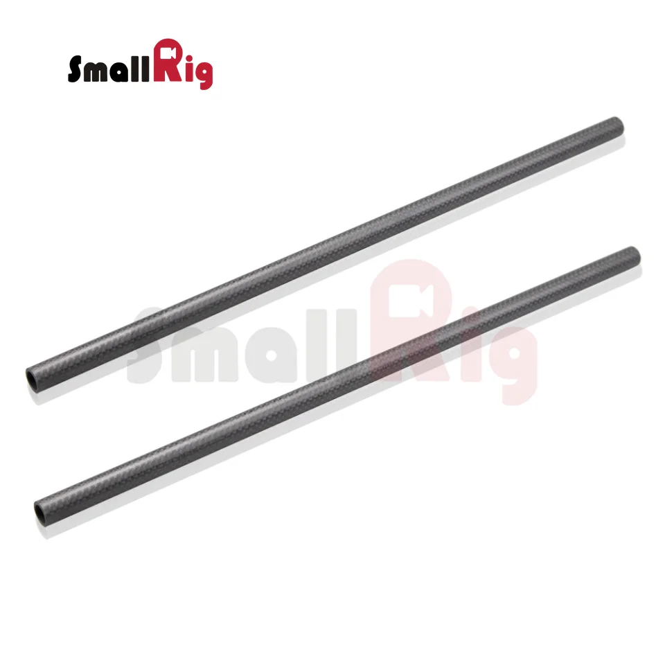 Haste de Fibra de Carbono Polegadas de Comprimento para Câmera Sistema de Apoio Ferroviário de 15mm-0871 Pacote de 2 Smallrig Dslr Pces 15mm 18 Rig - Image 3