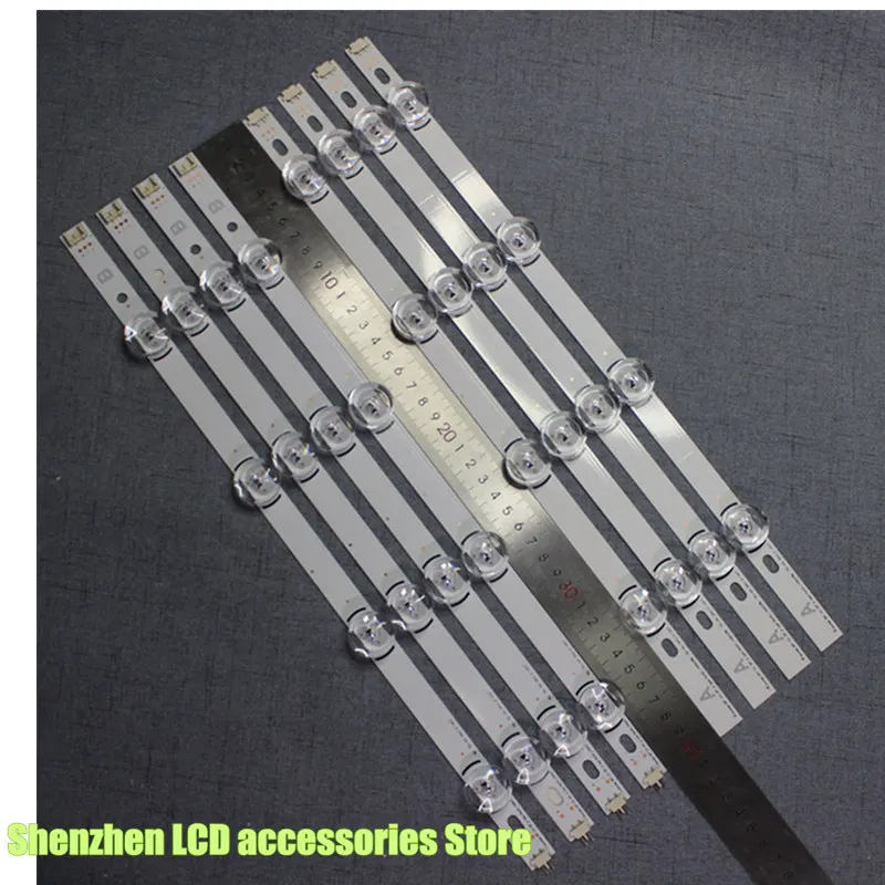 

8PCS/set LED backlight bar perfect compatible for LG 39 Inch TV 39LB561V 39LB5800 innotek DRT 3.0 39 inch A B 100%NEW