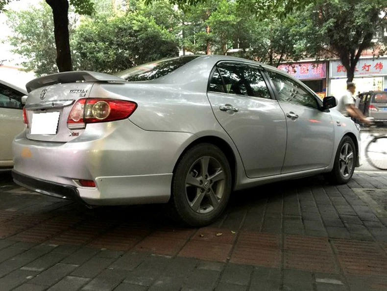 Используется для toyota corolla спойлер 2003 2013 высокого качества ABS Материал заднего