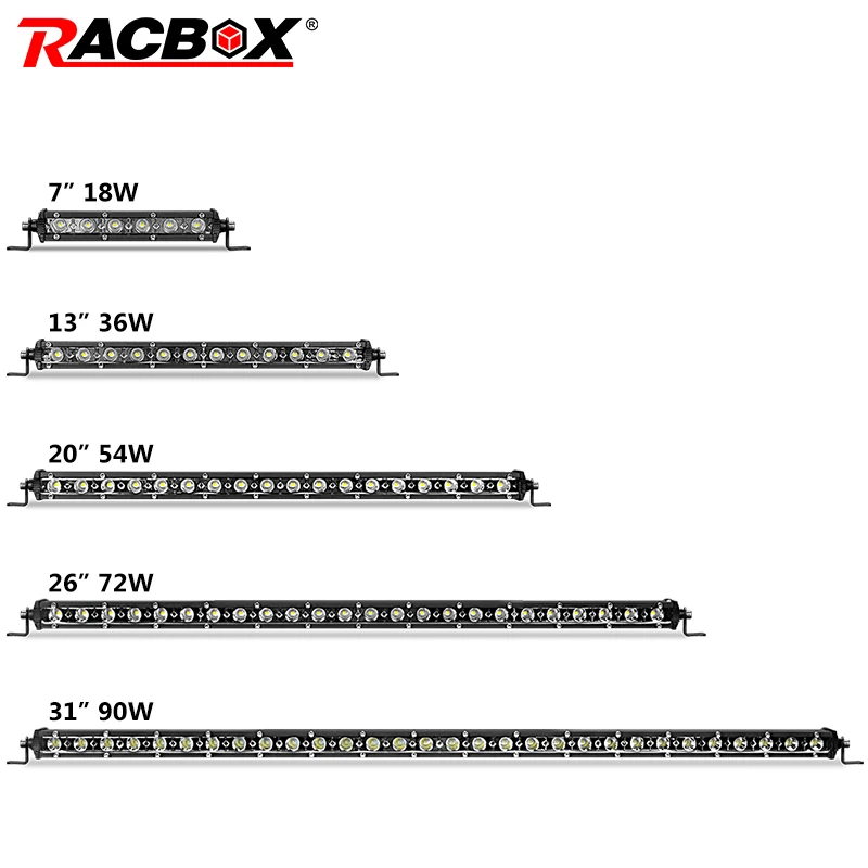 36 Вт 13 дюймов светодиодный светильник бар работы тонкий однорядные мини для УАЗ внедорожный ATV внедорожник 4WD мотоциклетные Автомобильные фары светильник s Противотуманные фары дневные фары 12V 24V