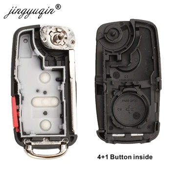 Keyforkess 30pcs Chiave Borsette per VW Tiguan Golf Sagitar Polo MK6 Touareg Remote 2/3/4 Button vibrazione Pieghevole Della Copertura Della Cassa Fob (202AD) 4 Keyforkess 30pcs Chiave Borsette per VW Tiguan Golf Sagitar Polo MK6 Touareg Remote 2/3/4 Button vibrazione Pieghevole Della Copertura Della Cassa Fob (202AD) - Jingyuqin 30pcs Chiave Borsette per VW Tiguan Golf Sagitar Polo MK6 Touareg Remote 2 3