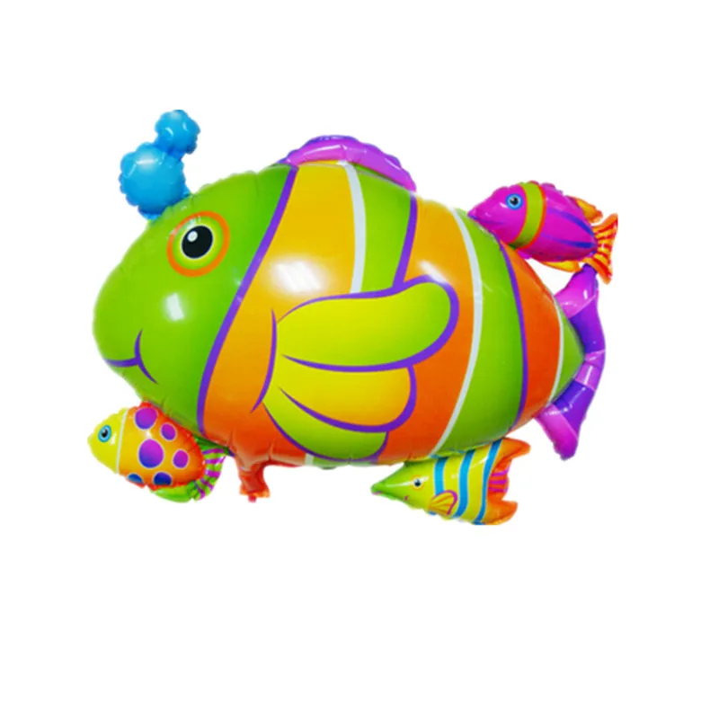 BINGTIAN Cartoon toys cartoon sea creatures tropical fish balloons