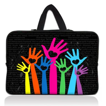 

Hands up 10.1" 10.2" Netbook Laptop Carrying Sleeve Case Bag Cover+ Hide Handle For 9.7"-10.2" Apple, ASUS,ACER, HP,DELL