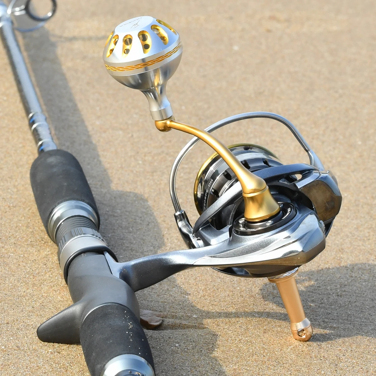 Suporte do carretel de gomexus para shimano