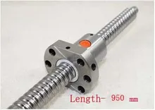Ballscrew SFU1605 Pitch 5 mm Length 950mm with Ball nut CNC 3D Printer Parts