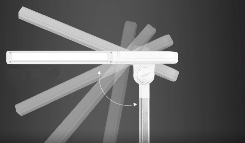 Светодиодная настольная лампа с защитой глаз, обучающая сенсорная Складная Настольная лампа, настольная лампа, лампен, современная лампа для учебы, Офисная лампа для колледжа