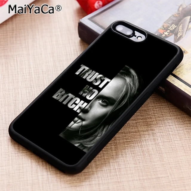 MaiYaCa Trust no bitch OITNB Orange is the new Phone Case For iPhone 5 6s 7 8 plus 11 pro X XR XS max Samsung S7 edge S8 S9 S10 |