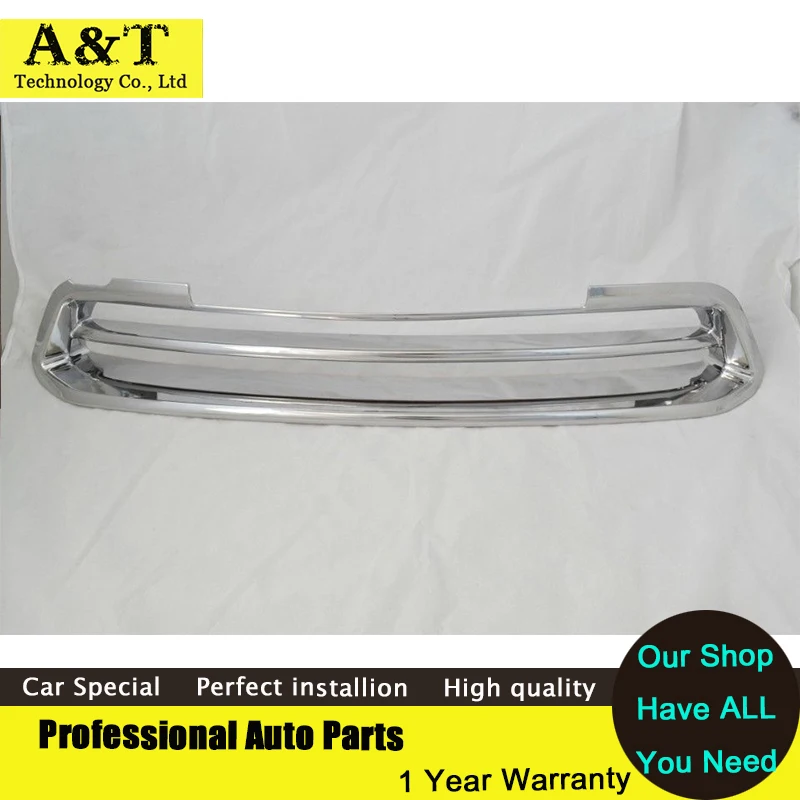 Chrome Front Grille Around cover trim trims For Nissan Teana Altima 2013 2014 2015 high quality