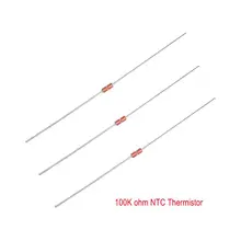 High Quality 10 PCS Thermistor NTC 100 K ohm Temperature Sensor For 3D Printer Reprap