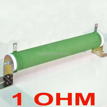 

1 ohm 300 Watts Non-inductive Wirewound Coated Ceramic Tube Resistor, Audio Amplifier Dummy Load, 300W.