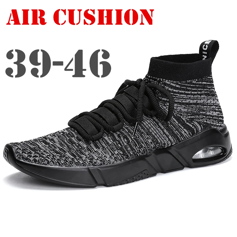 

Air Cushion Shoes Men Sneakers Summer Casual Shoes Men Moda Hombre 2018 Casual Men Shoe Fashion Chaussure Homme Large Size 46