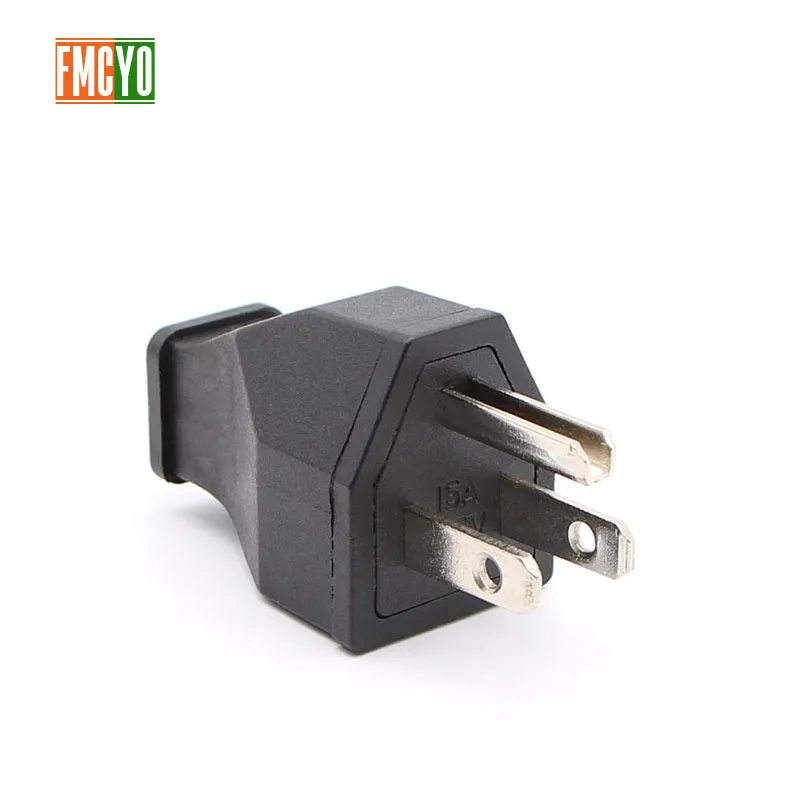 

AC power conversion socket US standard / American standard power plug male and female docking pure copper free welding wire plug