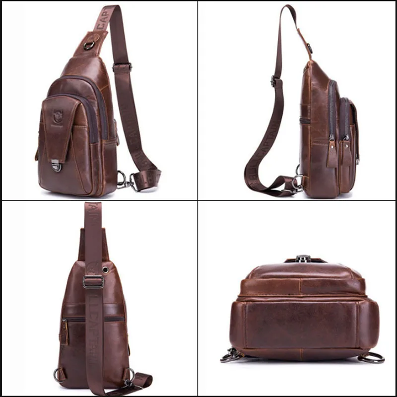 sacos de couro casual equitação sling ombro