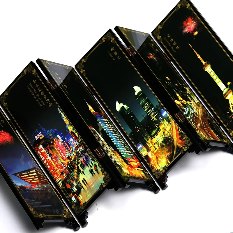 Free Shipping Miniature Folding Screen China antique Shanghai lacquer personality ornament vintage wood decoration room divider Free Shipping Miniature Folding Screen China antique Shanghai lacquer personality ornament vintage wood decoration room divider