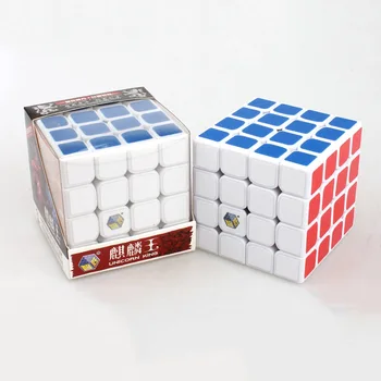 

Yu Xin Unicorn King 4*4*4 Magic Cubes Puzzle Speed Revenge Cube Educational Toys Gifts for Kids Children