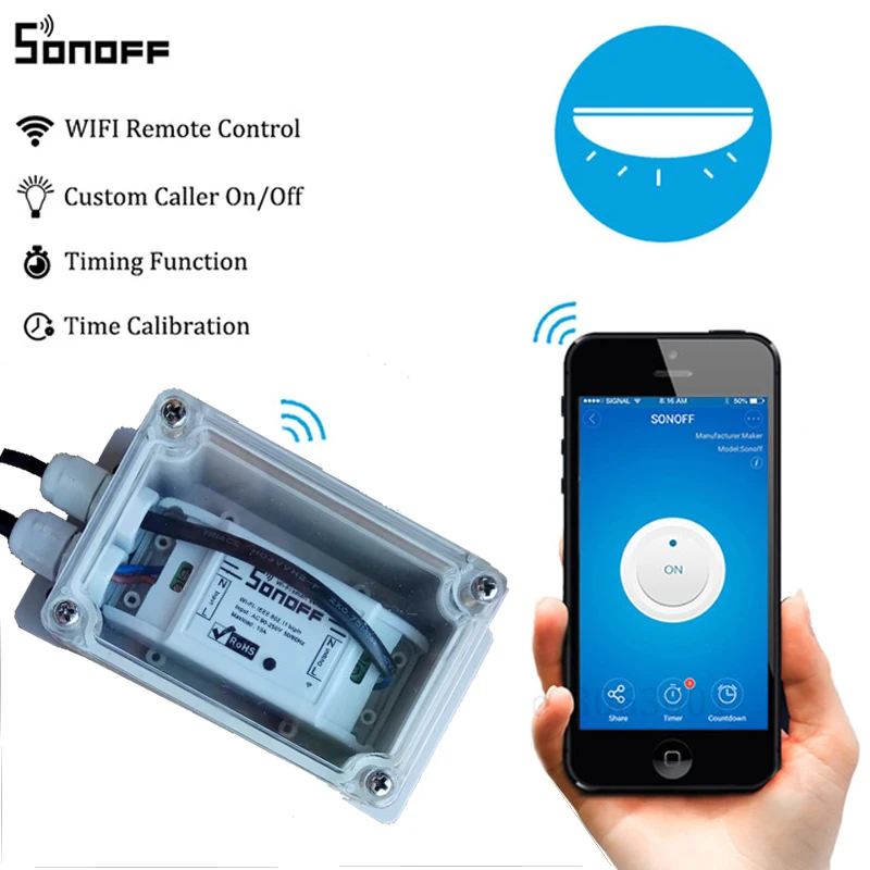 SONOFF Basic eWelink приложение умный дом Wifi переключатель беспроводной пульт