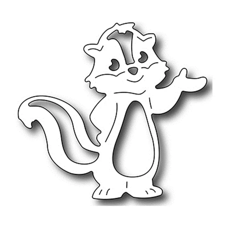 Buy Ufurty Cartoon Squirrel Steel Cutting Dies