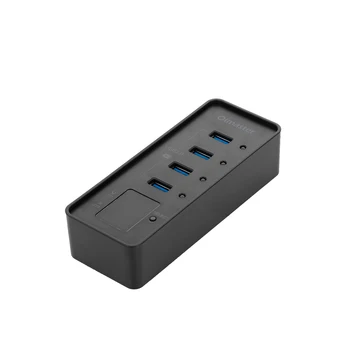 

OImaster 5Gbps High Speed Usb Hub 3.0 4 Ports USB 3.0 Hub Fast Charging Support For Windows/XP/Linux/Mac/Mix