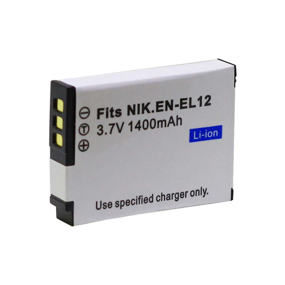 4X ENEL12 EN-EL12 Батарея для Nikon Coolpix A900 AW130 AW120 S9900 S9500 W300 S9700 S9600 S6000 S8200 AW110 S9100 S9400 Камера