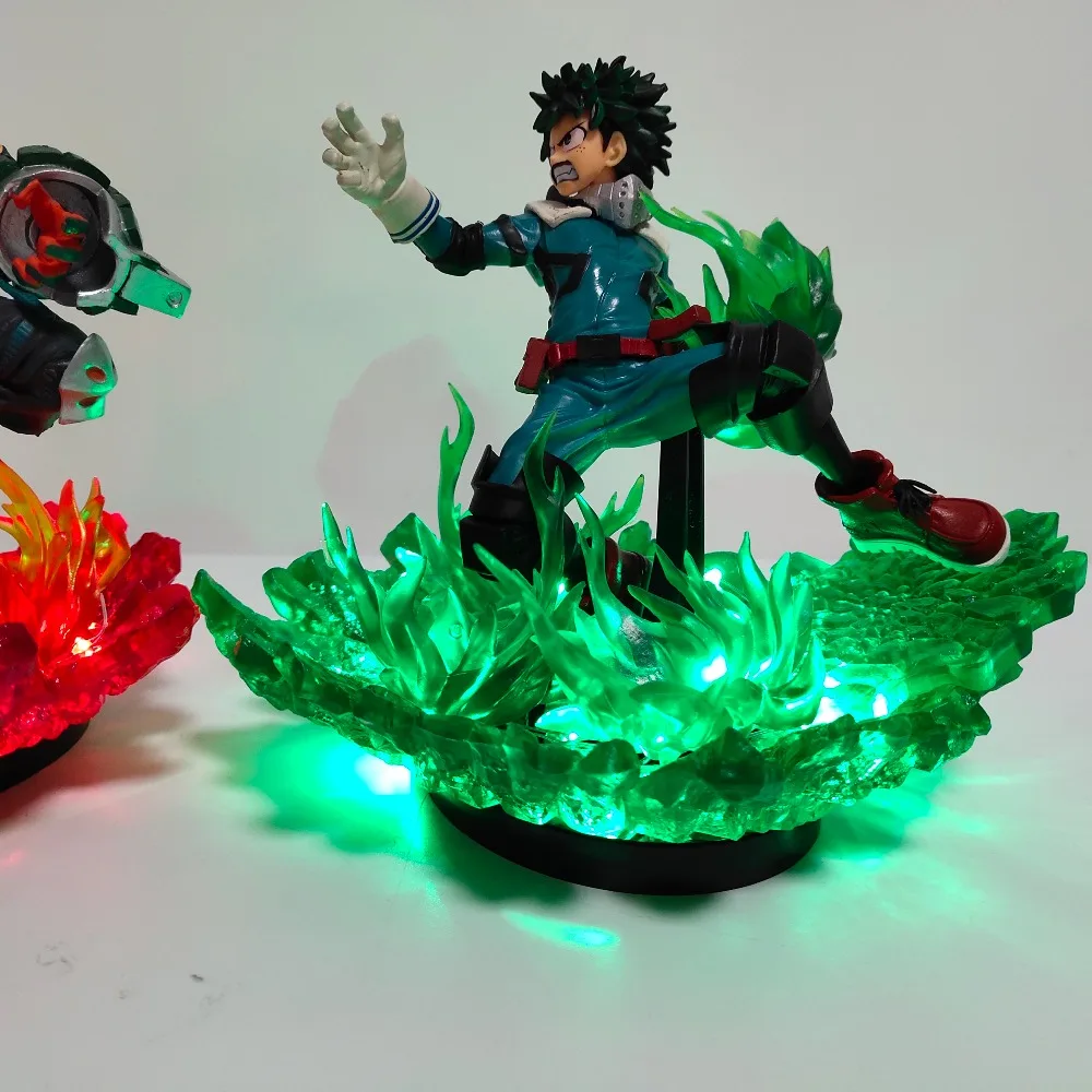 My Hero Academy Lampara светодиодный светильник ing Bakugou Katsuki VS Midoriya Izuku светодиодный ночной Светильник Boku no Hero Academy аниме лампа