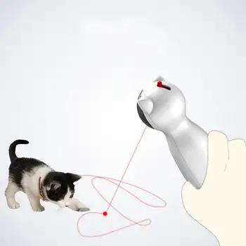 

Cute Cartoon Shape Automatic Cat Teasing Electric Toy with Lighting for Pet