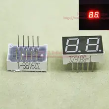 10 шт./лот) 10 контактов 3921BR 0,39 дюйма 2 цифры биты 7 сегментный красный светодиодный дисплей общий анод цифровой дисплей