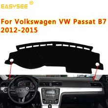 Easysee коврик на приборную панель dashmatt Dash коврик Защита от солнца тенты приборная панель покрытие ковер для Volkswagen Passat B7 2011- пыленепроницаемый
