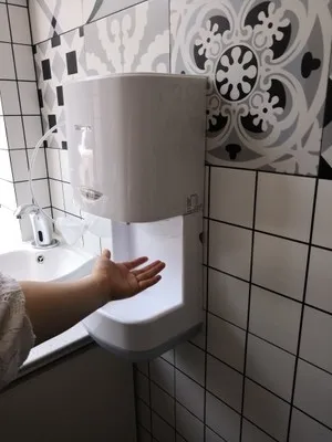 Автоматическая сушилка для рук высокоскоростная сушилка для рук в туалет Автоматическая Индукционная ручная сушильная машина 6с-9 с время сушки ручная воздуходувка