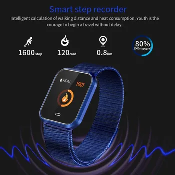 

CD16 Smart Watch Android With Blood Pressure Heart Rate Monitor Pedometer Stopwatch Sports Smartwatch Men Fashion Smart Wear