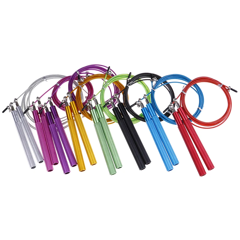 Adjustable Fitness Workout Training Jump Rope Universal Exercise Steel Wire Universal Ball Bearings Jump Rope Equipment jump rope