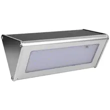 Солнечная лампа безопасности 48 светодиодов Выделите сад водонепроницаемый светильник с солнечной батареей радар Датчик движения настенный светильник наружные алюминиевые уличные фонари