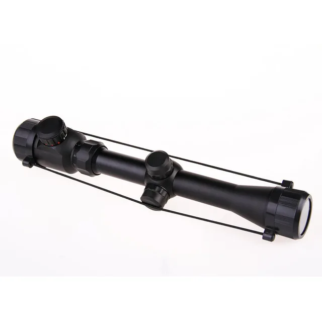 

3-9x32EG Red Green Dot Illuminated Military Riflescope Optics Airsoft Gun Rifle Scope Tactical Telescopic Sight for Hunting
