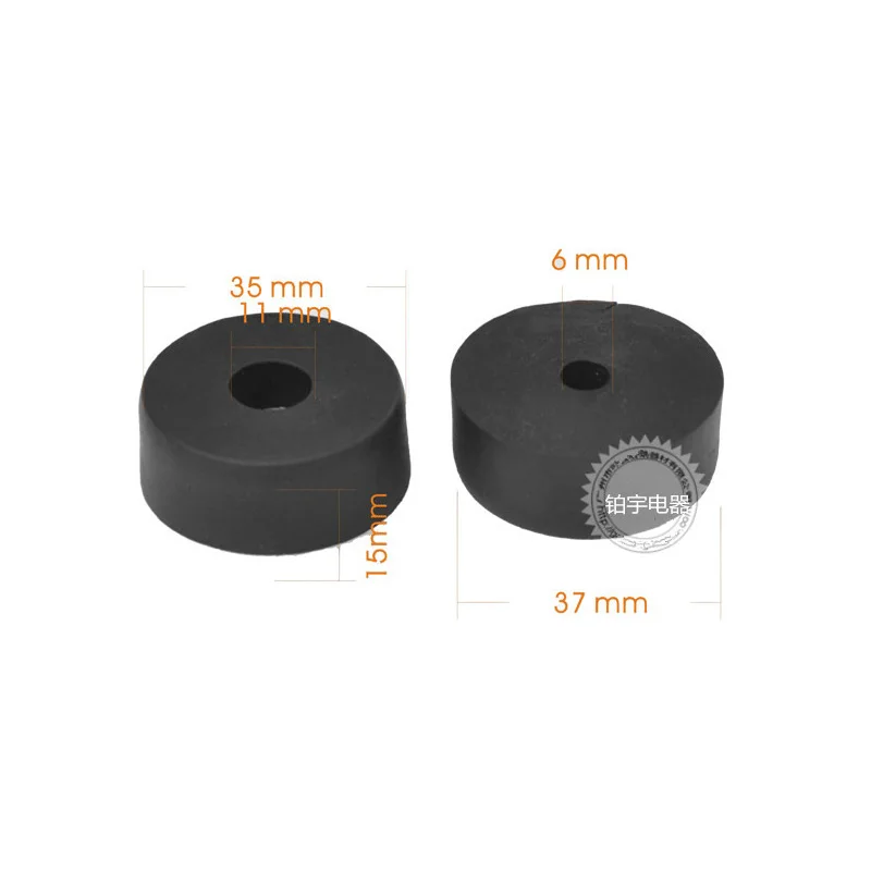 37*15 Rubber Band Medium Speaker Shock Absorber Foot Pad Rubber Amp Instrument pad 4pcs/lot